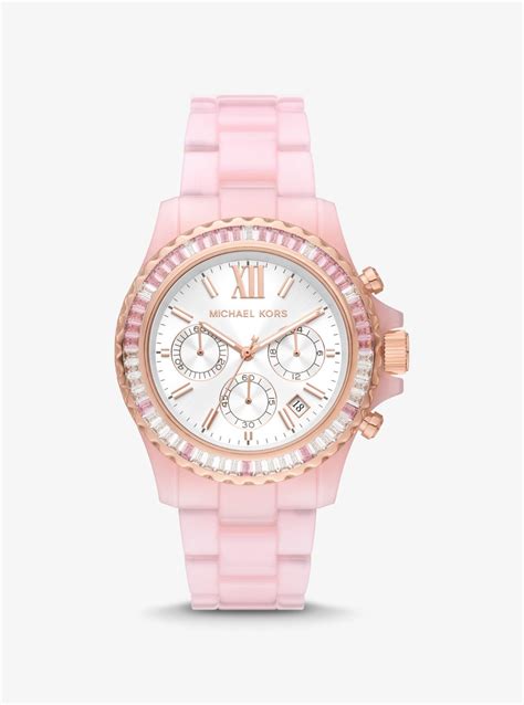 Michael Kors rose gold everest